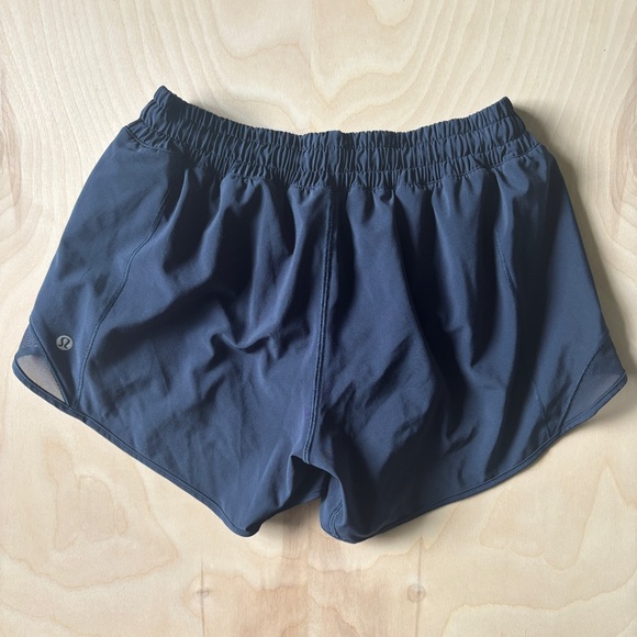Lululemon Hotty Hot Navy Shorts - Picture 2 of 6